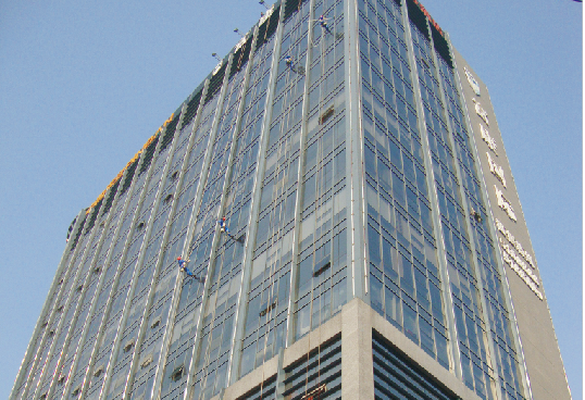   惠阳富康国际大厦外墙清洗